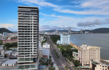 The first hotel connected to quy nhon beach via an underground tunnel