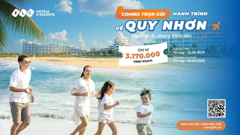  COMBO TRỌN GÓI: HÀNH TRÌNH VỀ QUY NHƠN – Ngàn lối đi, chung điểm đến 