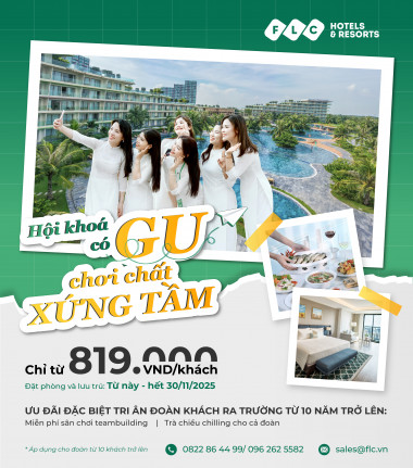 Hội khoá có gu – Chơi chất xứng tầm!